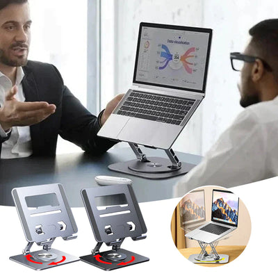 Draaibare laptop houder