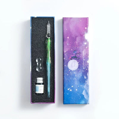 Creative™ | Kalligrafie Glazen Dompelpen Inkt Set