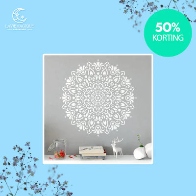 Yunani Decor | Mandala Stencil Muurkunst Set
