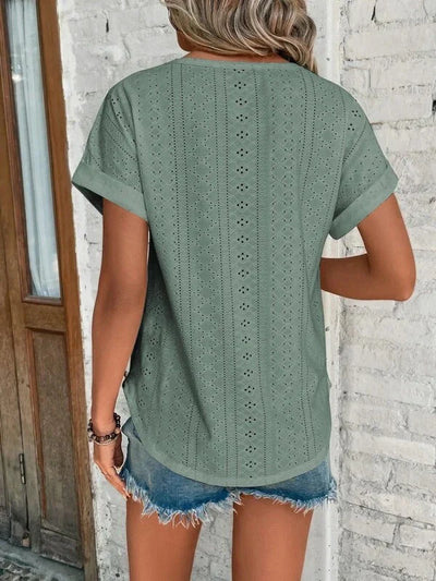 Samara™ | Elegant T-shirt van katoen