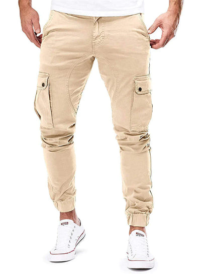 Abe | casual sportieve cargo broek