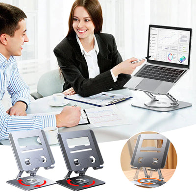 Draaibare laptop houder