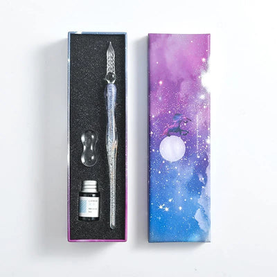 Creative™ | Kalligrafie Glazen Dompelpen Inkt Set
