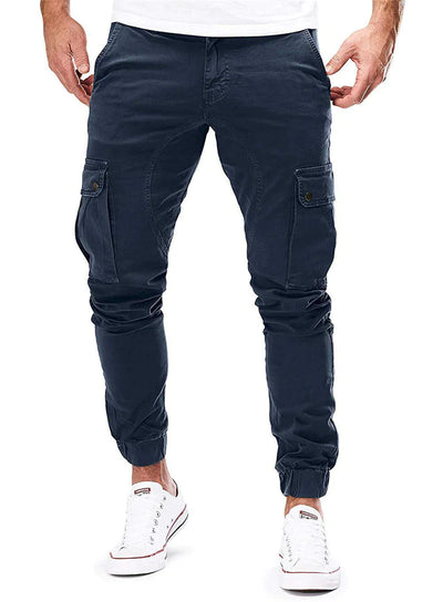 Abe | casual sportieve cargo broek