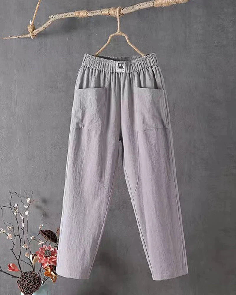 Andersen™ | Linnen Broek voor Dames