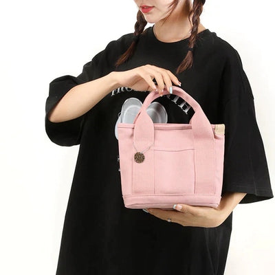 PerfectBag | Canvas handtas met grote inhoud