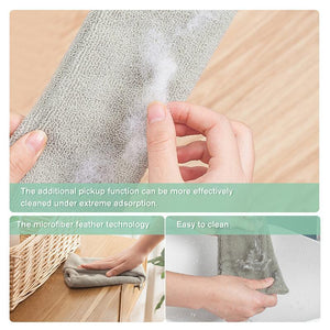 Intrekbare Microvezel Stofborstel Gap Mop