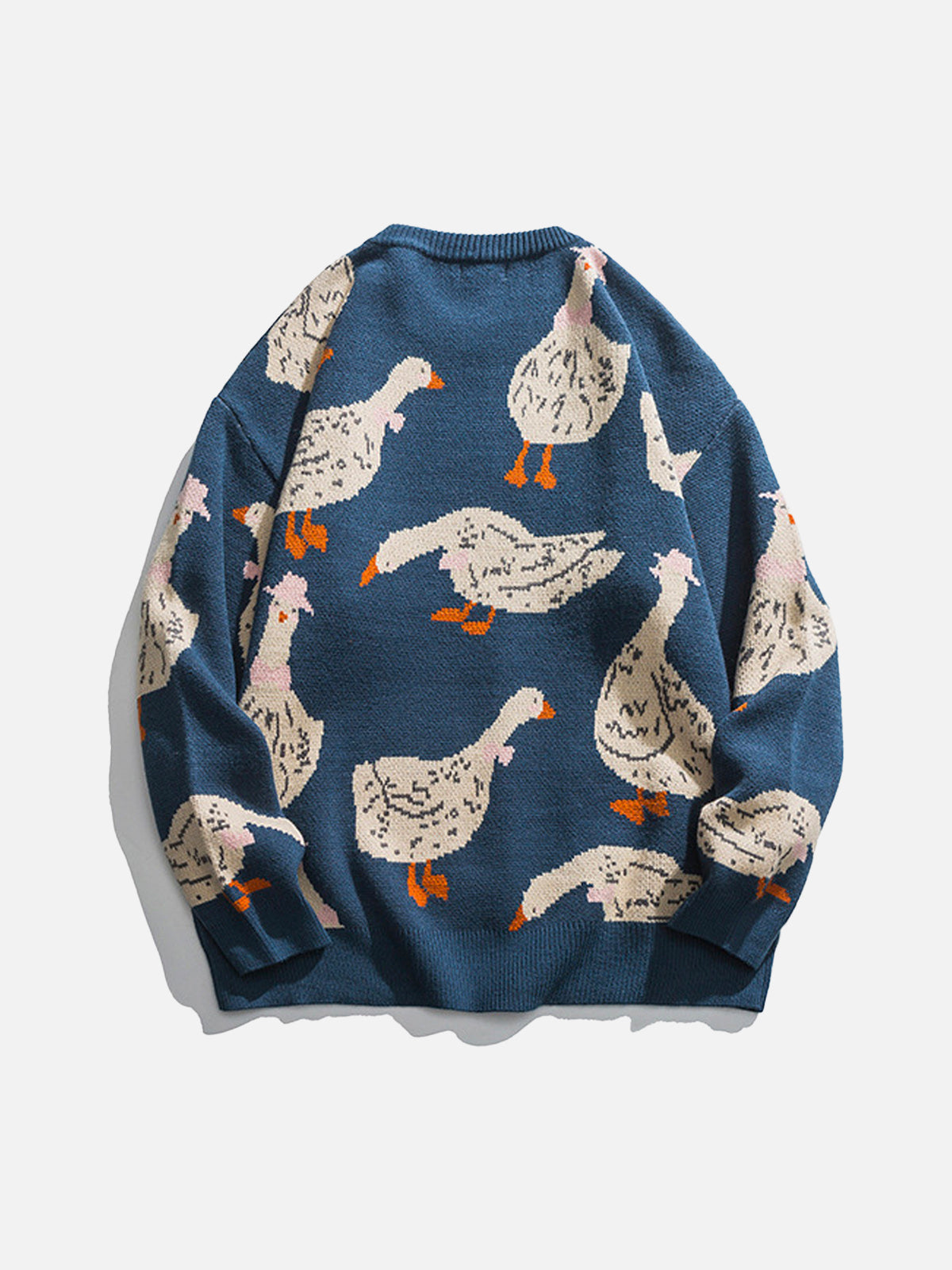 Caroline | Trui met kleine eendenprint