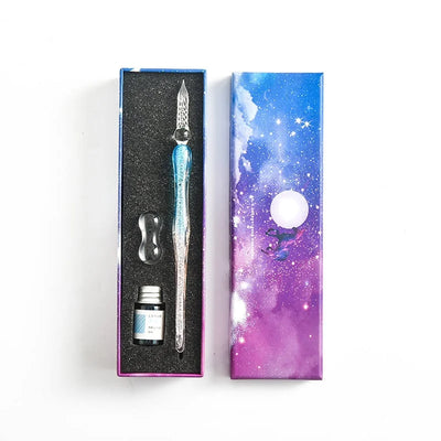 Creative™ | Kalligrafie Glazen Dompelpen Inkt Set