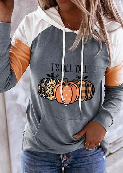 Halloween herfst hoodie