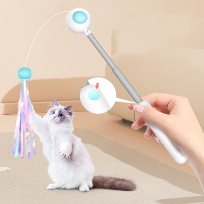 Uitschuifbare kattenspeeltje