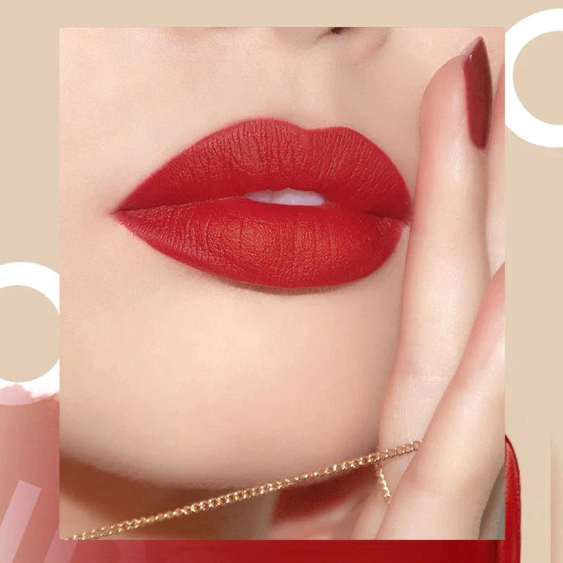 Matte lippenstift in een stijlvolle etui