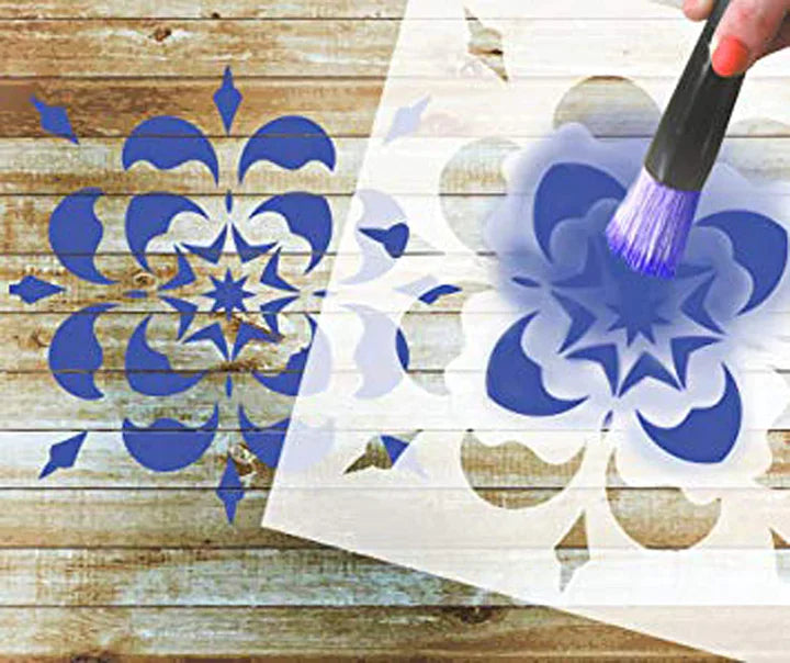 Yunani Decor | Mandala Stencil Muurkunst Set