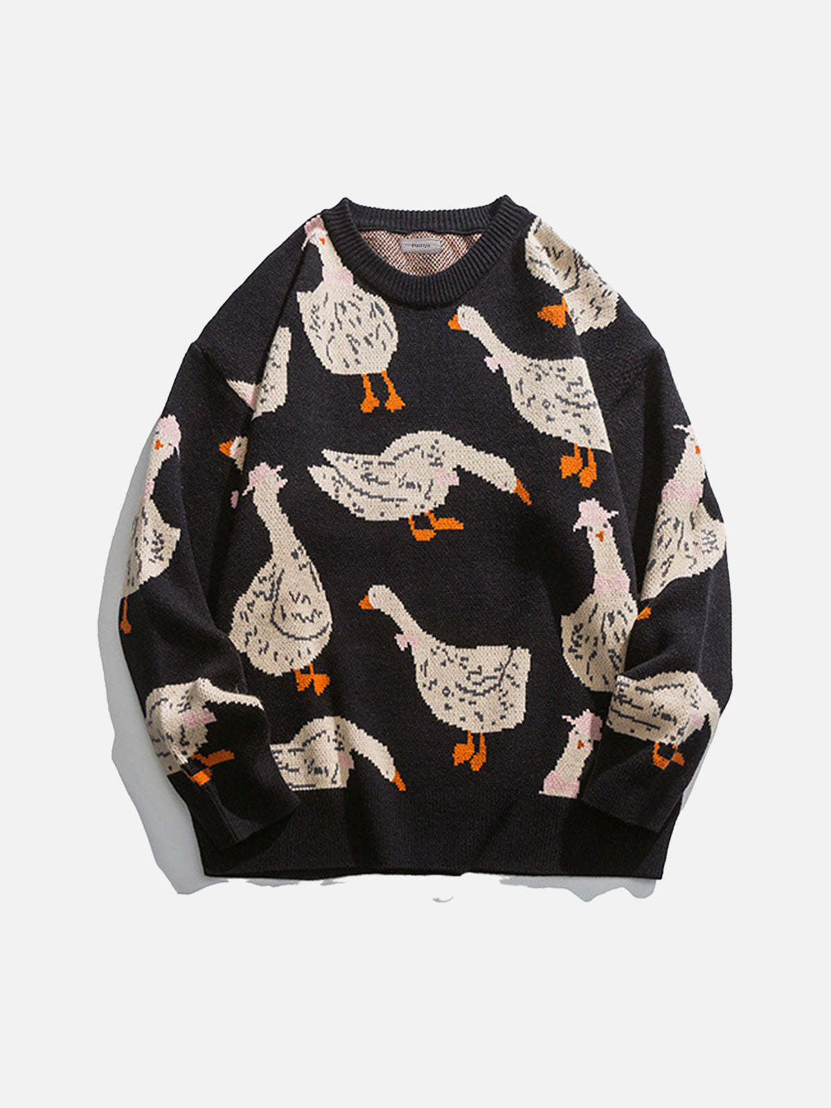 Caroline | Trui met kleine eendenprint