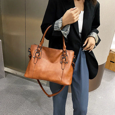LeatherLux® | Retro Handtas
