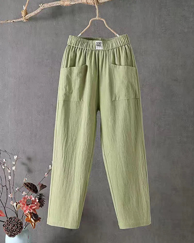 Andersen™ | Linnen Broek voor Dames