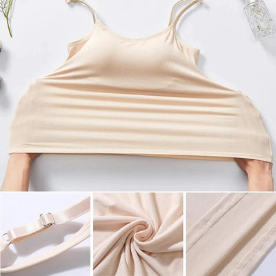 Tanktop met geïntegreerde beha