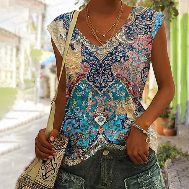 Meryem | Vintage Etnisch shirt