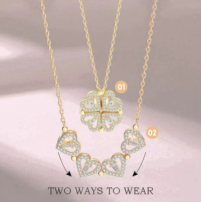 Lucky Heart Ketting | 1+1 GRATIS