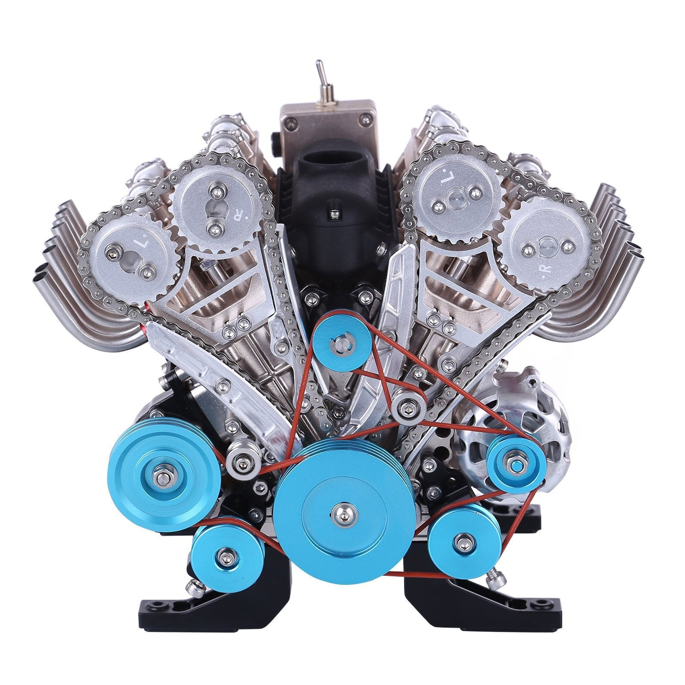 GeariX | Zelfbouw V8 motor modelbouwpakket