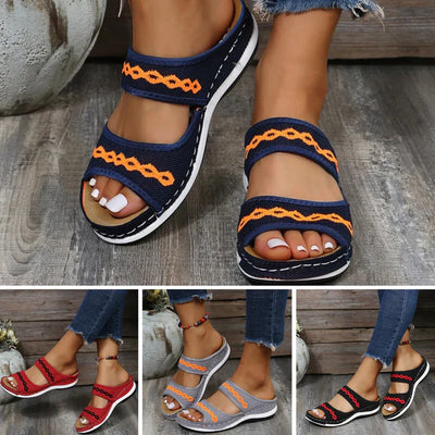 Mindy | de orthopedische leren sandalen
