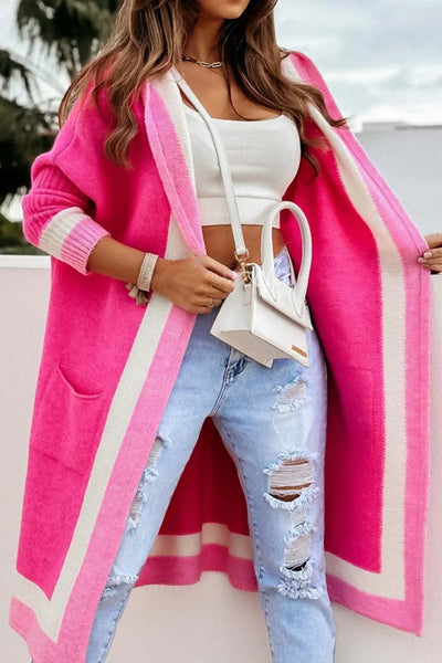 IZA | Lang vest met capuchon