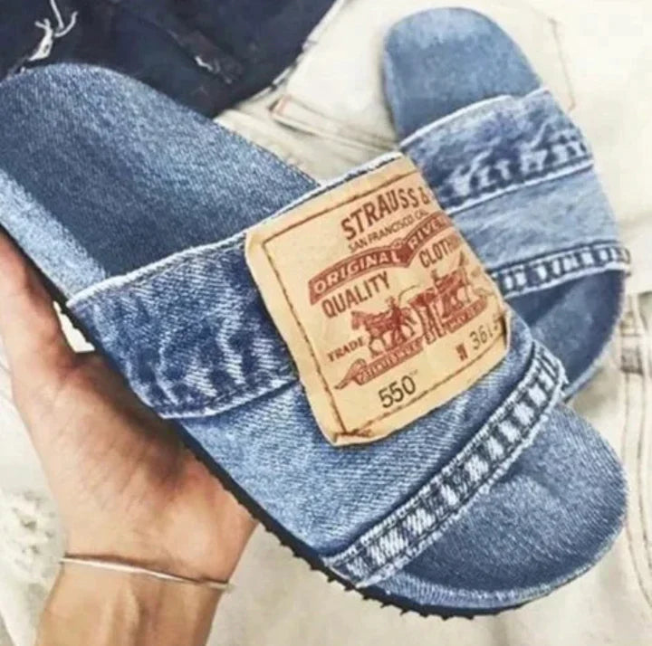 Demi™ | Denim Slides