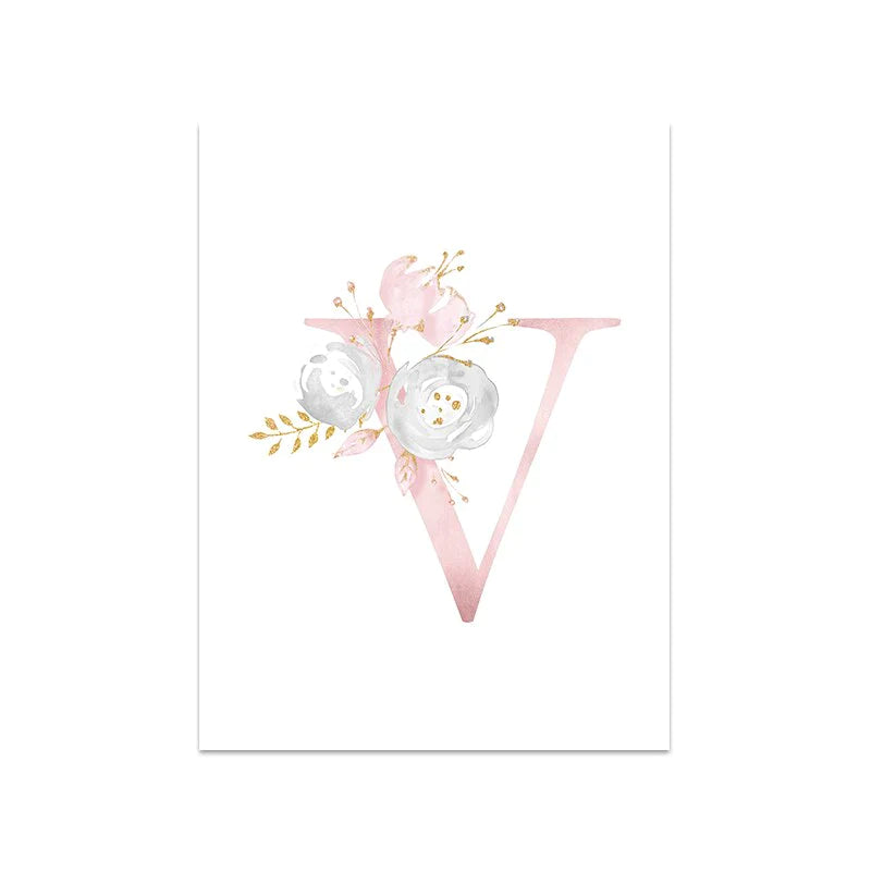 Pink Name Art