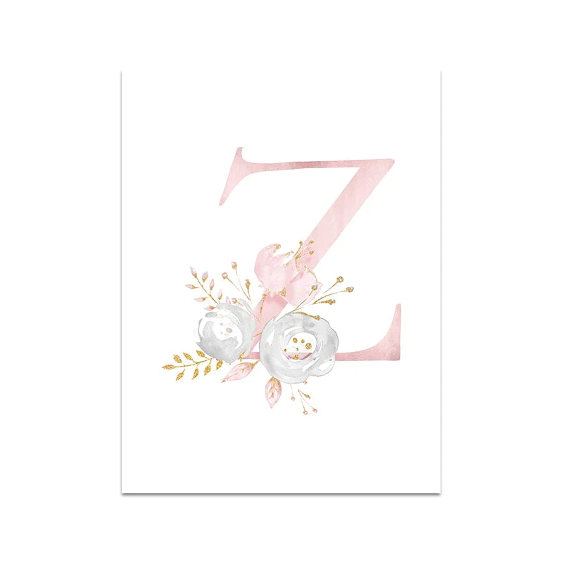 Pink Name Art