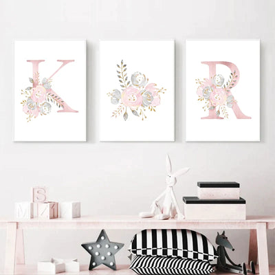 Pink Name Art