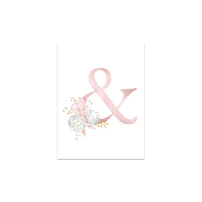 Pink Name Art