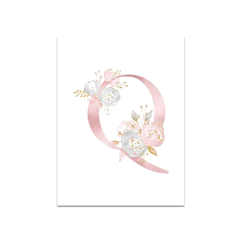Pink Name Art