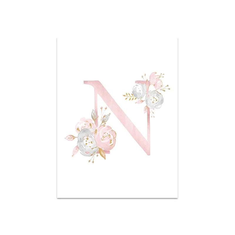 Pink Name Art