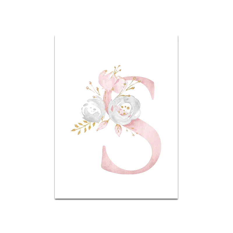 Pink Name Art