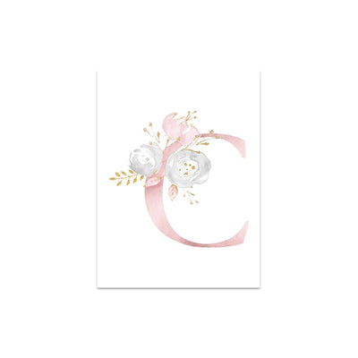 Pink Name Art