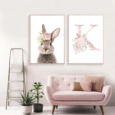 Pink Name Art