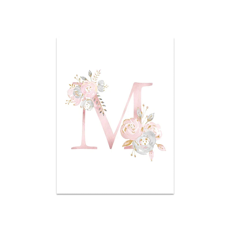Pink Name Art