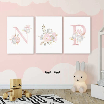 Pink Name Art