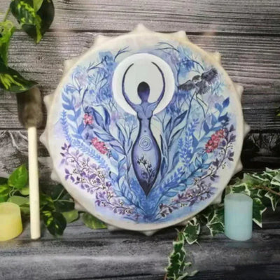 Handgemaakte Sjamanendrum | 'Tree of Life'