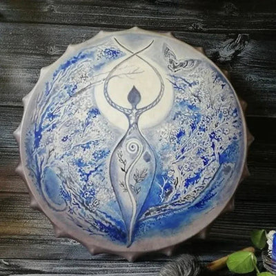 Handgemaakte Sjamanendrum | 'Tree of Life'