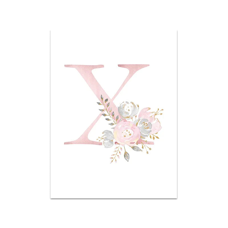 Pink Name Art