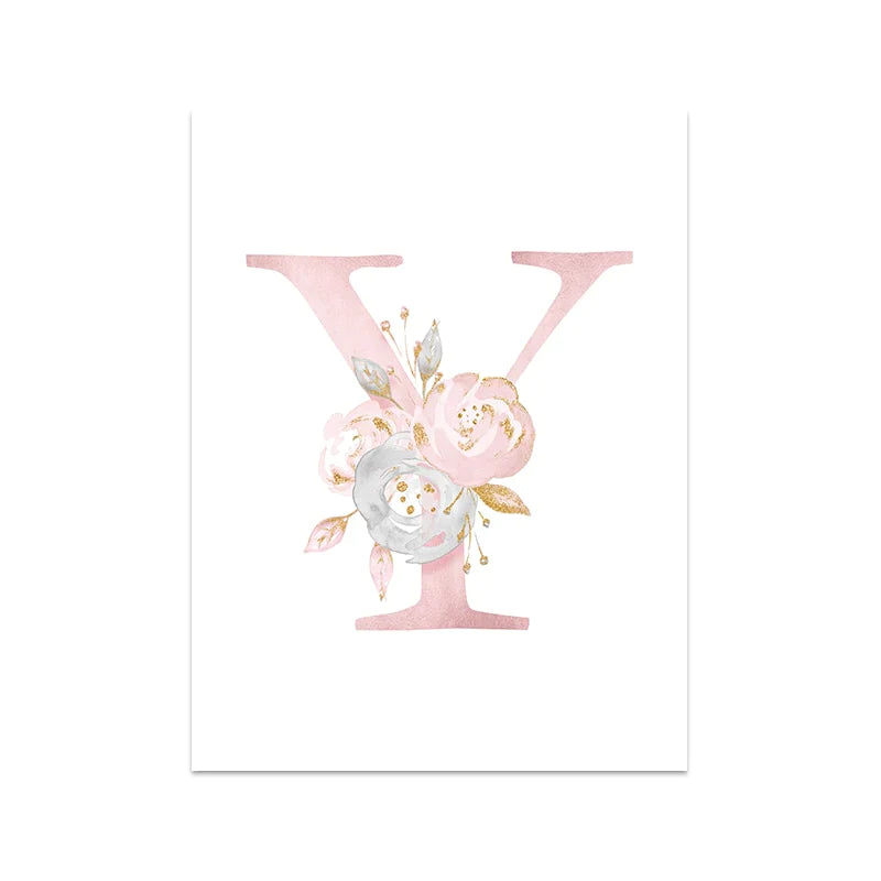 Pink Name Art