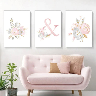 Pink Name Art