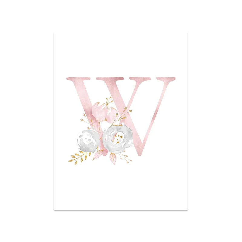 Pink Name Art