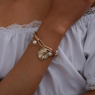 Parel Amulet Armband | Maak uw outfit compleet