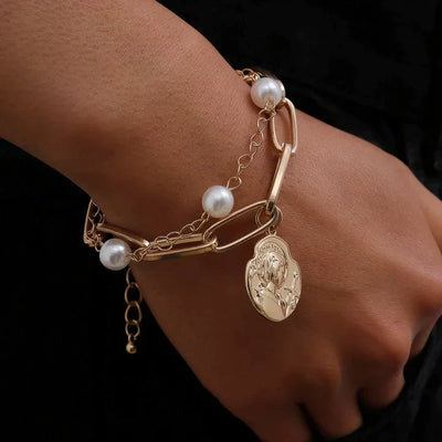 Parel Amulet Armband | Maak uw outfit compleet