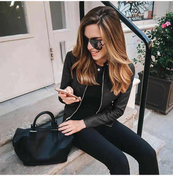 Alice | Leren jas