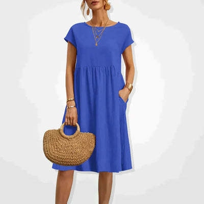 Kyarra | Elegante vloeiende zomerjurk