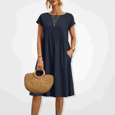 Kyarra | Elegante vloeiende zomerjurk