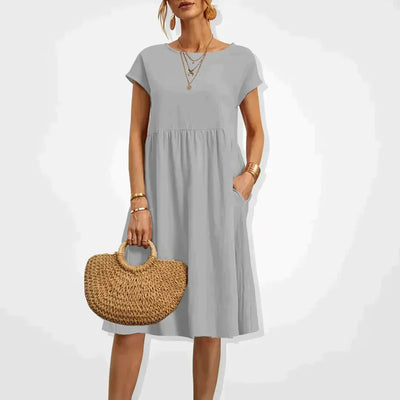 Kyarra | Elegante vloeiende zomerjurk
